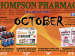 Thompson Pharmacy October 2022 Flyer!